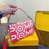 Vintage Bagieette Designer Torba na ramię do damskiej luksusowe skórzane torby na torbę damską worek przesłania Crossbody męskie torebki torebka mody Bombag Cyg24022035