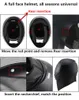 Motorcycle Helmets 2023 Fashion Helmet Full Face Helmetfor Men Women Dot Approved Top Quality With Neckerchief