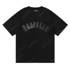 Män Designer Trapstar T-shirt Herr Kvinnor Bokstavstryck T-shirts Kortärmade Svarta Vita T-shirts Hip Hop Streetwear Kläder