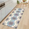 Carpet Nordic Kitchen for Floor Mat Mats Runner Bath Modern Long Traditional Washable Light Flower Fabric Black White Coffee 3d 230227