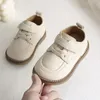 First Walkers Kids Boys Girls Dress Shoes For Spring Solid Scarpe in pelle per bambini Perfomance Wedding Party Soft Baby Flats Shoes 230227