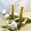 Storage Bottles 5Pcs 5g 6g Eco Friendly Natural Empty Bamboo Lipgloss Tube For Refill Makeup Beauty Containers Lip Glaze Cosmetic Packaging