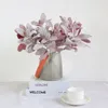 Decorative Flowers Artificial Plant Ear Leaves Wedding Decorations Fake Bouquets Home Garden Decoration