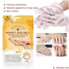 Other Skin Care Tools Elaimei Aliver Collagen Infused Moisturizing Gloves Honey Hands Mask Imps Dry Exfoliating Hand Masks Drop Deli Dhnkf