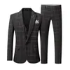 Men's Suits High Quality Man Clothing For Wedding Suit Men Fashion Casual Outwear Two-pack Of Pants Vest Jacket Drop