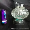 Smoking Pipes Roundness crystal pot Wholesale bongs Oil Burner Pipes Water Pipes Glass Pipe Oil Rigs