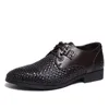 Chaussures habillées été nouveau cuir hommes d'affaires chaussures formelles évider doux hommes Oxfords chaussures sans lacet hommes chaussures habillées plates R230227