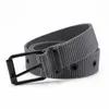 Belts New Canvas Belt Men Tactical Belts Selling Men's Outdoor Sport Simple Practical Weave Nylon Canvas Cowboy Pants Women Belt Z0223