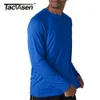 Men's T-Shirts TACVASEN Men's Sun Protection T-shirts Summer UPF 50 Long Sleeve Performance Quick Dry Breathable Hiking Fish T-shirts UV-Proof 230227