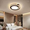 Ceiling Lights Light Contemporary And Contracted Atmosphere Circle Sitting Room Intelligent Remote Control Lamps Lanterns