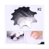 Nail Form Easy French Line Edge Cutter Stencil Tool Smile Shape Trimmer Clipper Styling Forms Manicure Art Tools Drop Delivery Healt Dh6Cb
