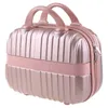 Kosmetisk arrangör förvaringspåsar 14in fodral bagage liten rese bärbar påse transporterar multifunktionell resväska för smink y2302
