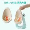 Seat Covers Baby Boy Potty Training Seat Frog Children's Pot Wall-Mounted Urinal for Boys Portable Toilets Connectable Water Pipe 230227