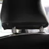 Interiördekorationer 4st/Lot Universal Cylindrical Type Crystal Car Seat nackstöd Kull Charm Charm Rhinestone Accessory Style