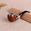 Smoking Accessories Resin Bakelite Pipe New Bending Hammer Creative Filtration Pipe Old Portable Men's Pipe