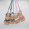 Sandals Summer Girls Gladiator Sandals Baby Thong Sandals Toddler Rome Shoes Children Shoes For Kids Pu Tie Up Shoelace Beach 212Y Z0225