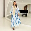 Bordado de roupas étnicas Dubai Turquia algodão abaya para mulheres muçulmanas 2023 Jacquard sob femme vestido de noite da Arábia Saudita Kaftan Marroquino