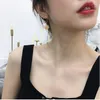 أقراط Dangle Classic Pearls Drop Women Metal Circle Ball Fashion White Jewelry Aretes de Mujer Moda Brincos Femme Para as Mulheres