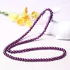 Strand 7A Natural Brasilien Purple Tooth Black Garnet Armband Three Ring DIY Jewelry Crystal Hand String