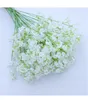 Babys blanc souffle des fleurs artificielles de gypsophile fleurs en plastique pour la maison décorative bricolage marin décoration fausse fleur