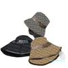 デザイナーの手紙Jacquard Hat Belt Decoration Cap Men Men Mensable Hats Spring Summer Wide Brim Caps