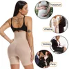 Kvinnors shapers Kvinnor Body Shaper Firm Tummy Control Shorts under kjolar Hög midjeformande trosor Slimmande underkläder Cincher Shapewear 230227