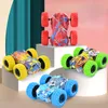 Carro de brinquedo infantil 360 Tumbling Divertido Carro de dupla face Segurança de inércia Resistente a choques Anti-queda Modelo à prova de estilhaços para crianças Divertido lado duplo