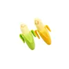 Cute Banana Style Erasers Mini novelty Korean creative stationery 2pcs/pack School Supplies for student gift SN4335