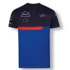 F1レーシングドライバーチームユニフォームカーファンラウンドネックトップアウトドアレジャースポーツ短袖Tシャツカスタマイズ269S 4WL4