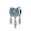 Real 925 Sterling Silver Pandora Charm Taoxin Eeuwige Symbool Wings Pendant Geschikt voor primitieve DIY Vrouwelijke sieraden Fashion -accessoires