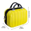 Косметические организаторы хранилище сумки для хранения ABS Professional Makeup Корпус водонепроницаемый красавица чемоданы Необходим портативную косметическую сумку для переноса для женского Y2302