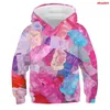 Sweats à capuche Sweats à capuche Impression 3d Drôle Nourriture Chips De Pommes De Terre Bonbons Pain Sweats Garçons Filles Unisexe À Capuche Mode Kawaii Sweats Enfants Manteau 230227