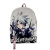 Ryggsäck Hip Hop Novelty School Bags pojkar flickor D.Gray-Man Travel 3D Oxford Waterproof Notebook Multifunktion axel ryggsäckar