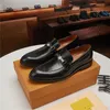TOP TOP Hombres Formales Negro Oro Zapatos formales Zapatos de cuero tallado para hombres Vestido de negocios hecho a mano Brogue Oxfords Zapatos Tamaño 6.5-11