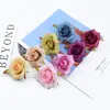 Decorative Flowers & Wreaths 10 Pieces Fake Crafts Home Decoration Accessories Gifts Box Roses Wedding Bridal Clearance Garland Brooch