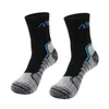 Chaussettes pour hommes Chaussettes de ski thermiques d'hiver Chaud Hommes Femmes Cyclisme en plein air Snowboard Randonnée Sports Coolmax Chaussettes Thermosocks plus épais Z0227