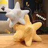 Mooie nieuwe cartoon creatieve meteoor plush poppen speelgoed zacht bed slaapkussen ster vis plushie plushie huis bank decoratief kussen