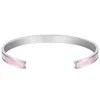 Bangle 2023 Stainless Steel Jewelry Colorful Glue Dropping Multicolor Bracelet Fashion Personalized Latest