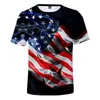 Men's T Shirts National Flag 3D Men/Women High Quality Casual T-Shirt Harajuku Short Sleeve Print ShirtMen's