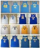 NCAA UCLA Bruins College Basketball Jerseys Russell Westbrook Lonzo Ball Reggie Miller Bill Walton Kevin Love Blue Size S-XXL