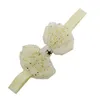 De nieuwe Koreaanse versie van de haarband van de kinderband Gilded Mesh Butterfly Knot Hair Band Vijfpuntige ster Baby Headband Baby Hoofdband