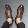 Kleding schoenen heren comfortabel mode echte lederen schoenen mannen dagelijkse zakelijke casual schoenen formele kantup mannen kleding schoenen schoenen R230227