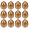 Other Toys Easter Eggs Egg Fillablecandy Box Empty Filled Toy Clear Decor Lottery Opening Surprise Gold Ornaments Golden Eggshells Gift 230227