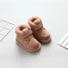 Pierwsze Walkers Winter Baby Boots 0-2 lata Toddler Soft Bottom Boots Baby Keep First Walkers Non-Slip SHG039 230227