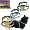 Dog Collars Artificial Diamond Bling Rhinestone Bowknot Vest Harness Nylon Puppy Leash Cat Chest Strap Belt Small Medium Pet Supplies