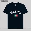 Herr t skjortor mexico flagga skjorta mode t-shirt o-hals mexikanska män kvinna t-shirt 2023 kort ärm solid casual tee o nacktoppar