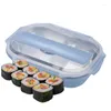 Serviesgoed sets lunchbox containers roestvrijstalen bento -container met 3 compartimenten thermisch