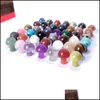 Car DVR Stone Natural Crystal Mini Mini Healing Reiki Mineral Statue Crystals Ornament Home Decor