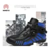 Auto DVR motorfiets schoenen heren laarzen Biker waterdichte snelheid Motocross Racing Niet -slip beschermende motorrijden rijden Off Road Shoes 1 Drop Deli DHEK9