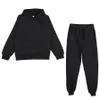 Men's Tracksuits Men's and women's spring fleece sportswear men's and women's casual hoodies couple suit jogging fashion pullover black S-3XL 230227